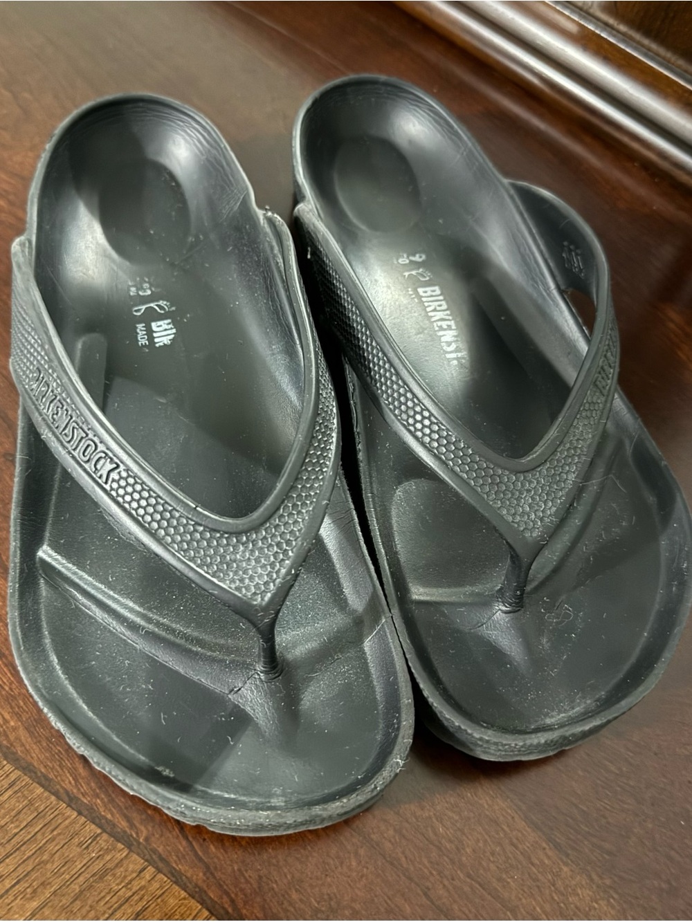 Birkenstock Black EVA Flip-Flops 39